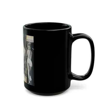 Yvette Vickers #86 (Vintage Female Icon) Black Coffee Mug - Go Mug Yourself