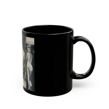 Yvette Vickers #86 (Vintage Female Icon) Black Coffee Mug-Go Mug Yourself