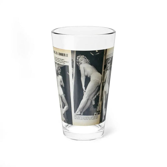Yvette Vickers #86 (Vintage Female Icon) Pint Glass 16oz 16oz - Go Mug Yourself