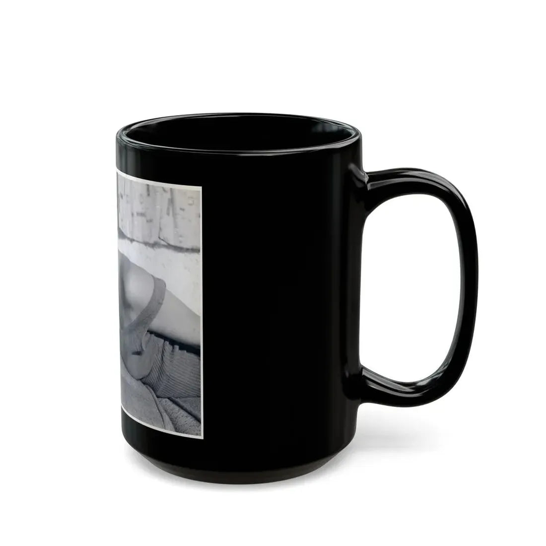 Yvette Vickers #891 (Vintage Female Icon) Black Coffee Mug - Go Mug Yourself