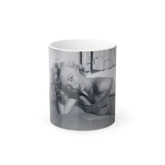 Yvette Vickers #891 (Vintage Female Icons) Color Changing Mug 11oz-11oz-Go Mug Yourself