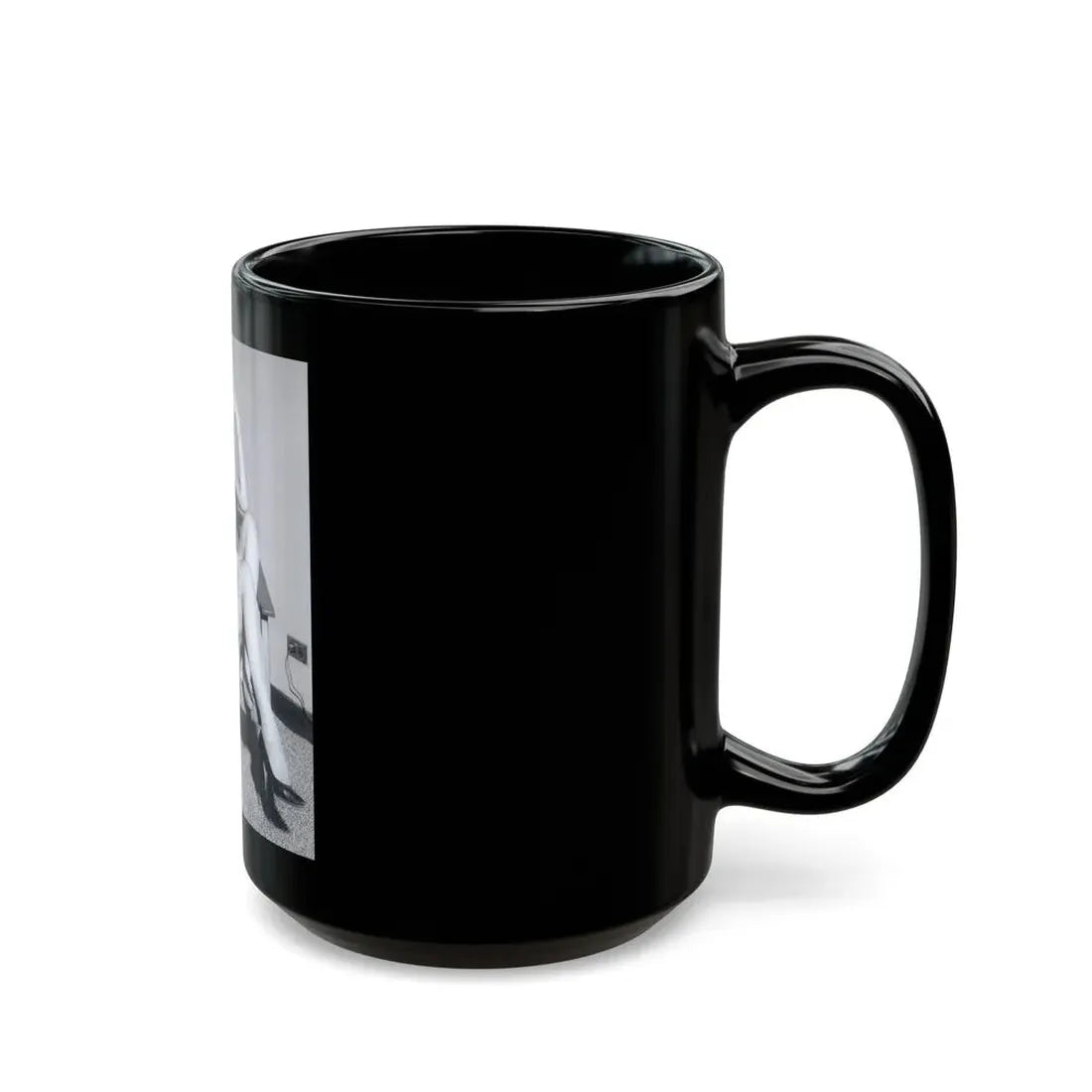 Yvette Vickers #90 (Vintage Female Icon) Black Coffee Mug - Go Mug Yourself