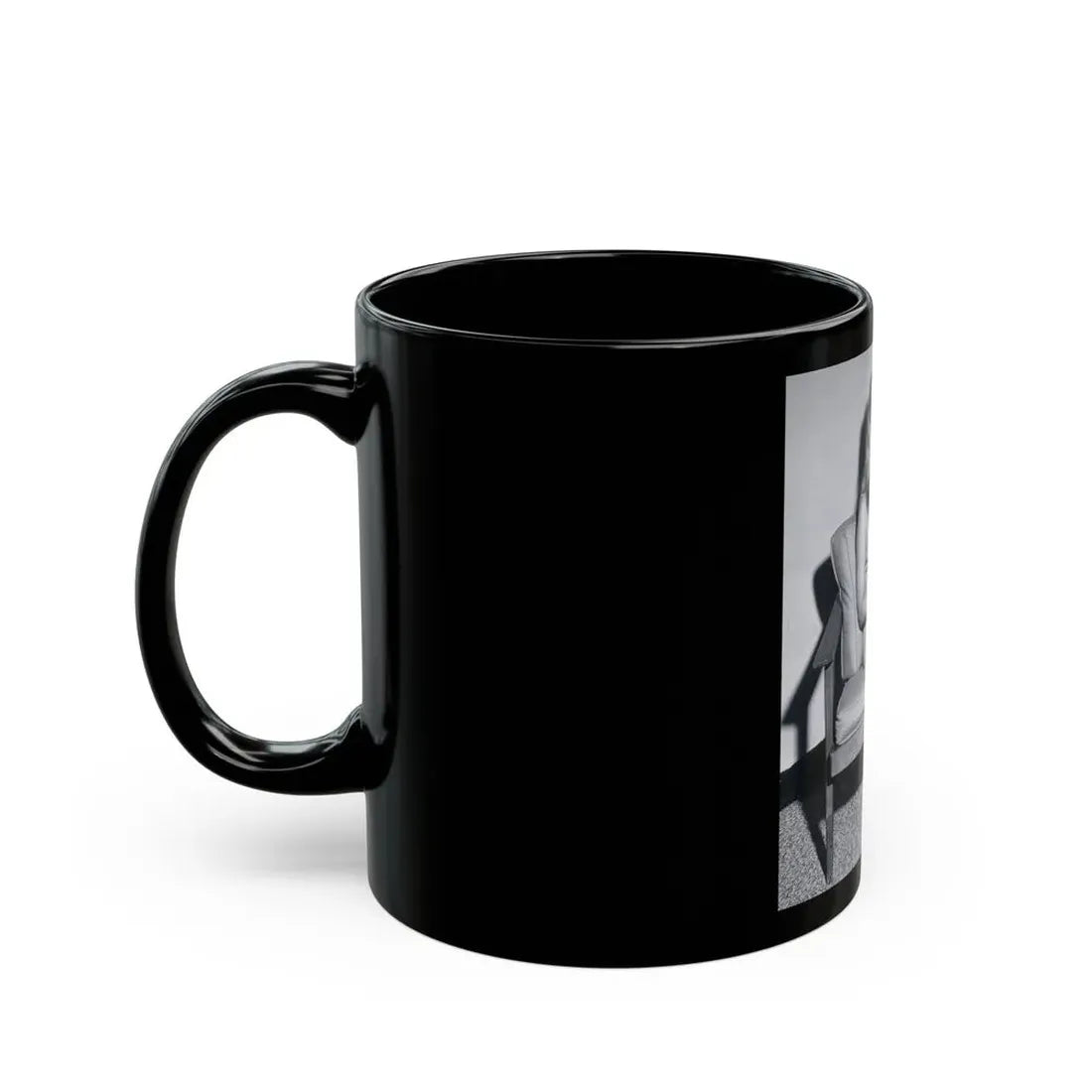 Yvette Vickers #90 (Vintage Female Icon) Black Coffee Mug - Go Mug Yourself