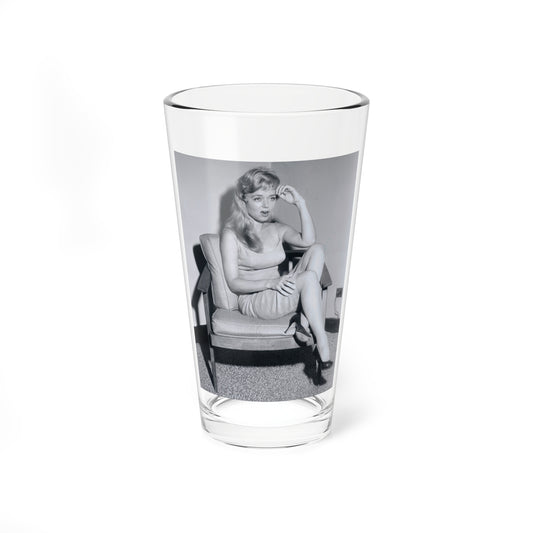 Yvette Vickers #90 (Vintage Female Icon) Pint Glass 16oz-16oz-Go Mug Yourself