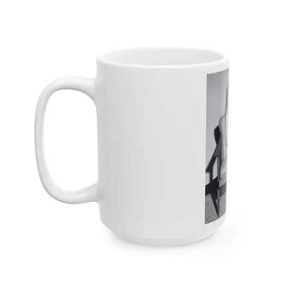 Yvette Vickers #90 (Vintage Female Icon) White Coffee Mug - Go Mug Yourself