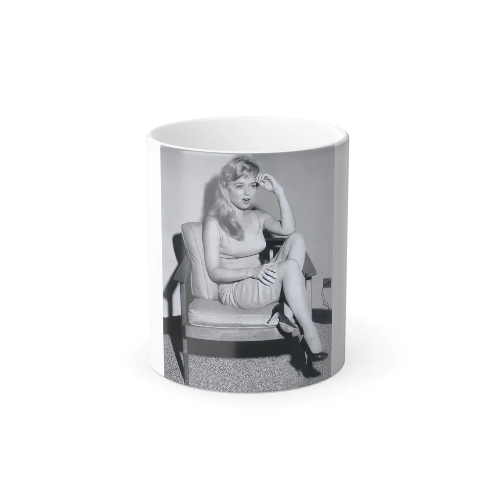 Yvette Vickers #90 (Vintage Female Icons) Color Changing Mug 11oz-11oz-Go Mug Yourself
