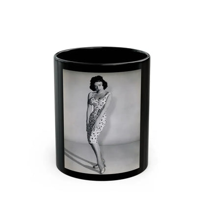 Yvette Vickers #91 (Vintage Female Icon) Black Coffee Mug 11oz - Go Mug Yourself