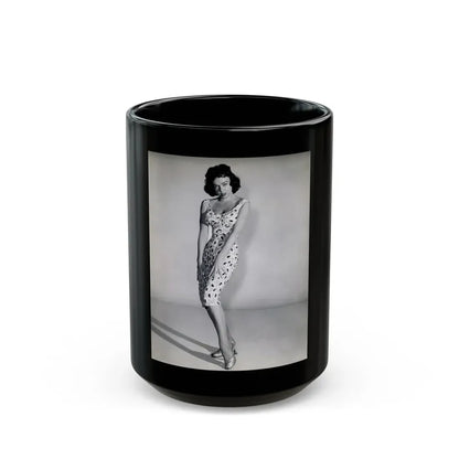 Yvette Vickers #91 (Vintage Female Icon) Black Coffee Mug 15oz - Go Mug Yourself
