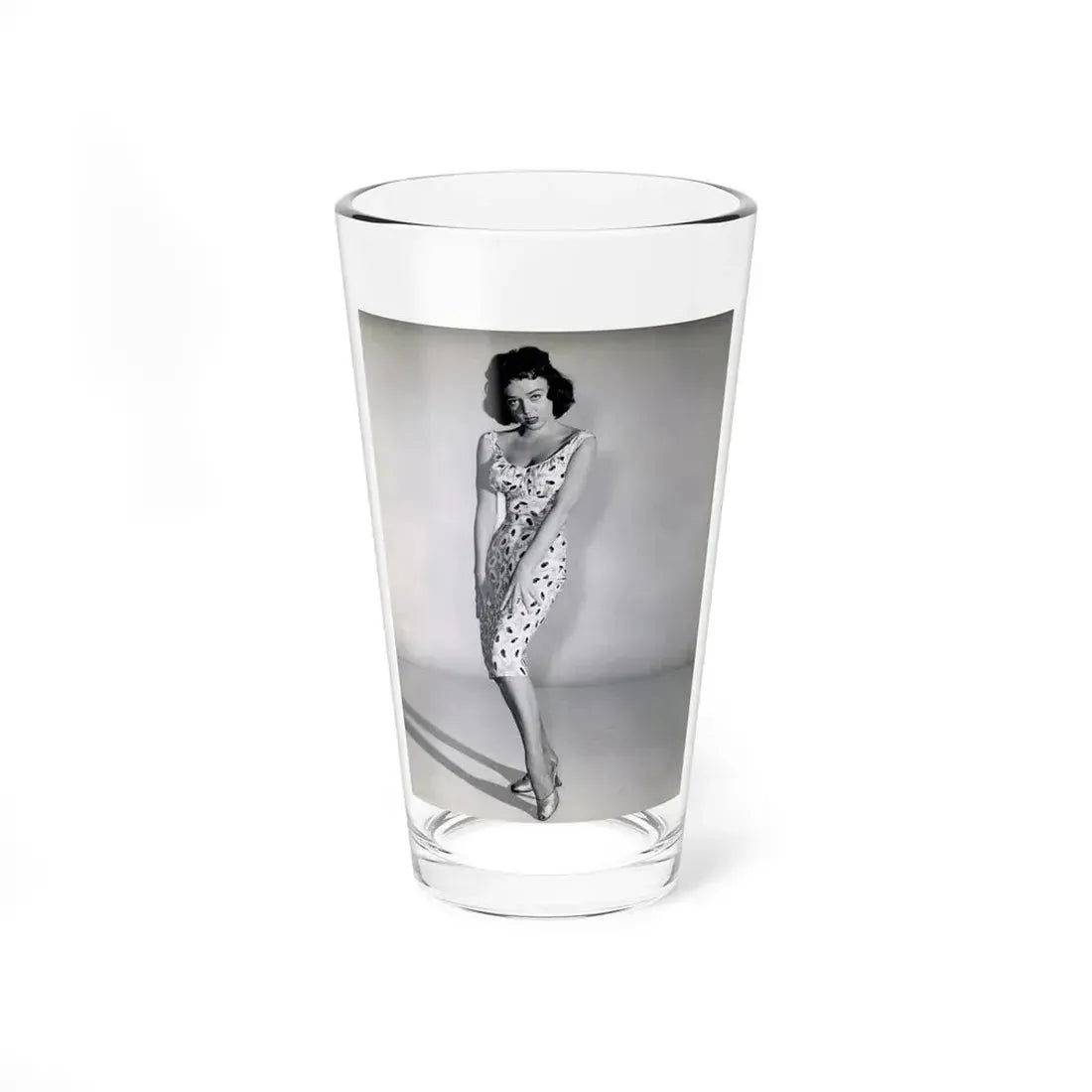 Yvette Vickers #91 (Vintage Female Icon) Pint Glass 16oz 16oz - Go Mug Yourself