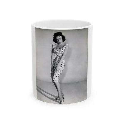 Yvette Vickers #91 (Vintage Female Icon) White Coffee Mug-11oz-Go Mug Yourself