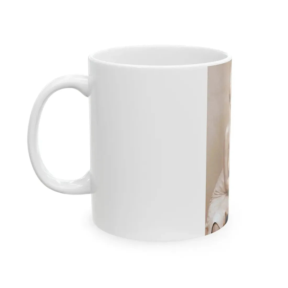 Yvette Vickers #94 (Vintage Female Icon) White Coffee Mug - Go Mug Yourself