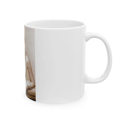 Yvette Vickers #94 (Vintage Female Icon) White Coffee Mug - Go Mug Yourself