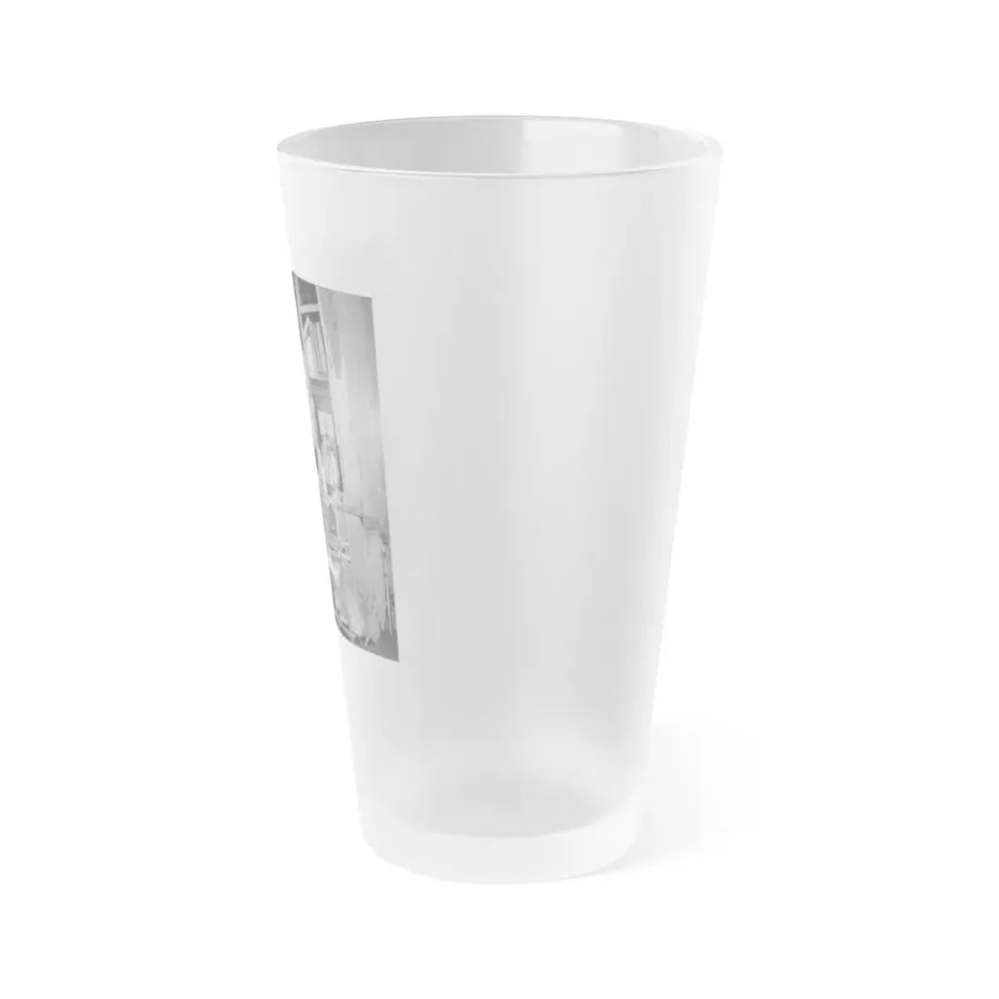 Yvette Vickers #95 (Vintage Female Icon) Frosted Pint Glass 16oz - Go Mug Yourself