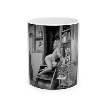 Yvette Vickers #95 (Vintage Female Icon) White Coffee Mug 11oz - Go Mug Yourself