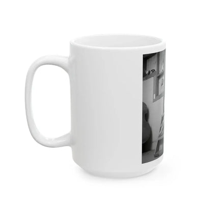 Yvette Vickers #95 (Vintage Female Icon) White Coffee Mug - Go Mug Yourself