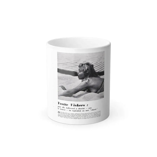 Yvette Vickers #96 (Vintage Female Icon) Color Changing Mug 11oz 11oz - Go Mug Yourself