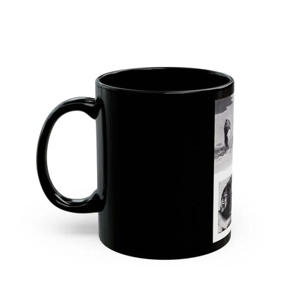 Yvette Vickers #97 (Vintage Female Icon) Black Coffee Mug-Go Mug Yourself