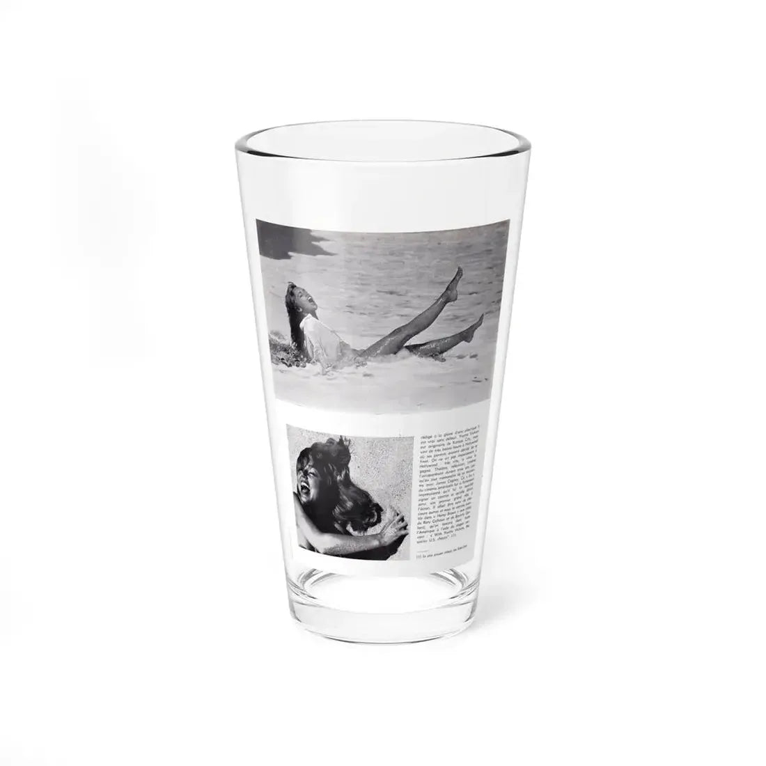 Yvette Vickers #97 (Vintage Female Icon) Pint Glass 16oz 16oz - Go Mug Yourself