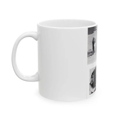 Yvette Vickers #97 (Vintage Female Icon) White Coffee Mug - Go Mug Yourself