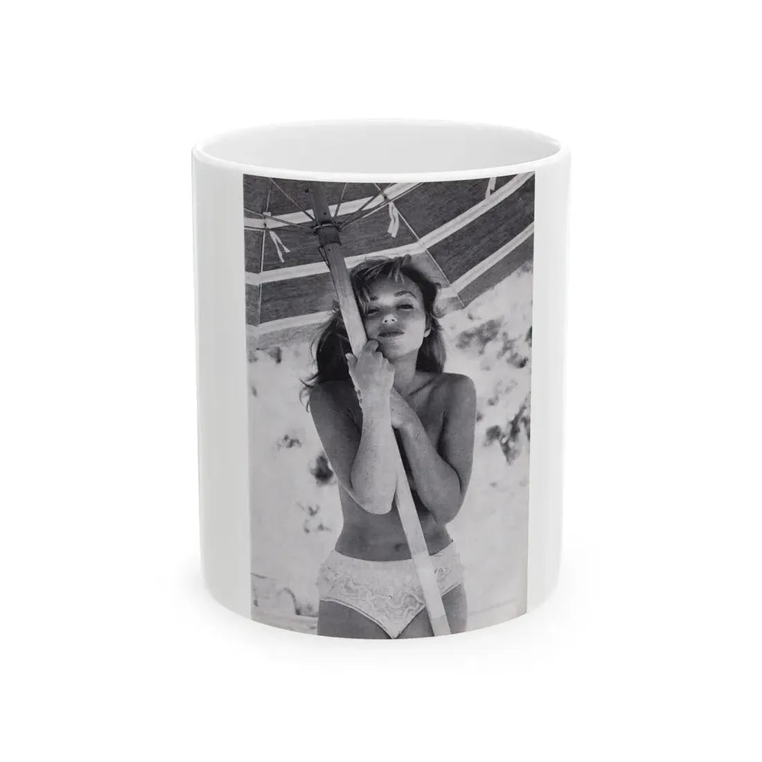 Yvette Vickers #98 (Vintage Female Icon) White Coffee Mug 11oz - Go Mug Yourself