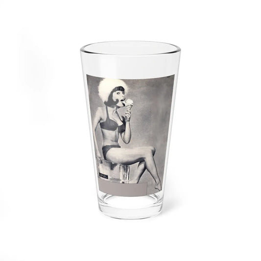Yvonne Craig #09 (Vintage Female Icon) Pint Glass 16oz 16oz - Go Mug Yourself