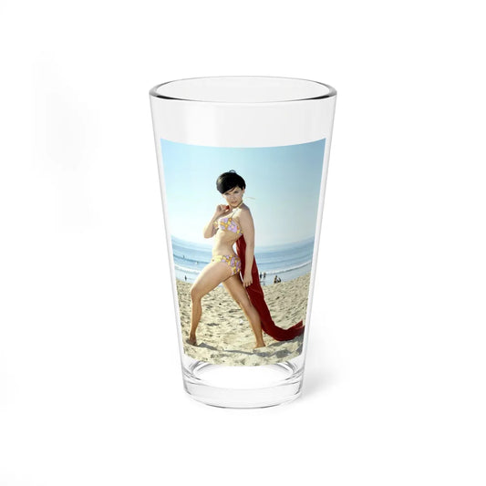 Yvonne Craig #100 (Vintage Female Icon) Pint Glass 16oz 16oz - Go Mug Yourself