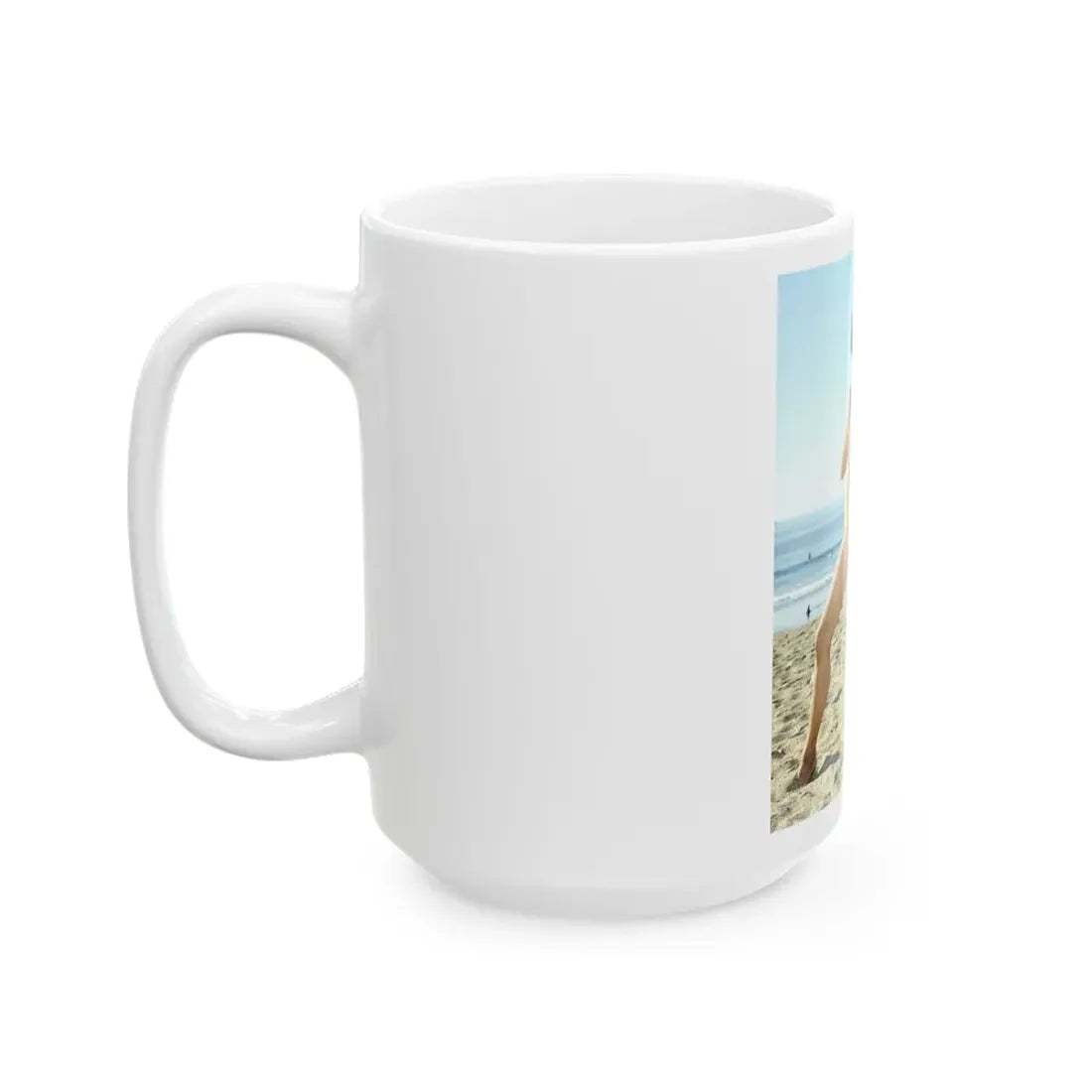 Yvonne Craig #100 (Vintage Female Icon) White Coffee Mug - Go Mug Yourself