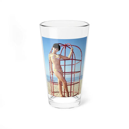 Yvonne Craig #110 (Vintage Female Icon) Pint Glass 16oz 16oz - Go Mug Yourself