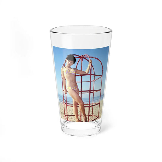 Yvonne Craig #110 (Vintage Female Icon) Pint Glass 16oz 16oz - Go Mug Yourself