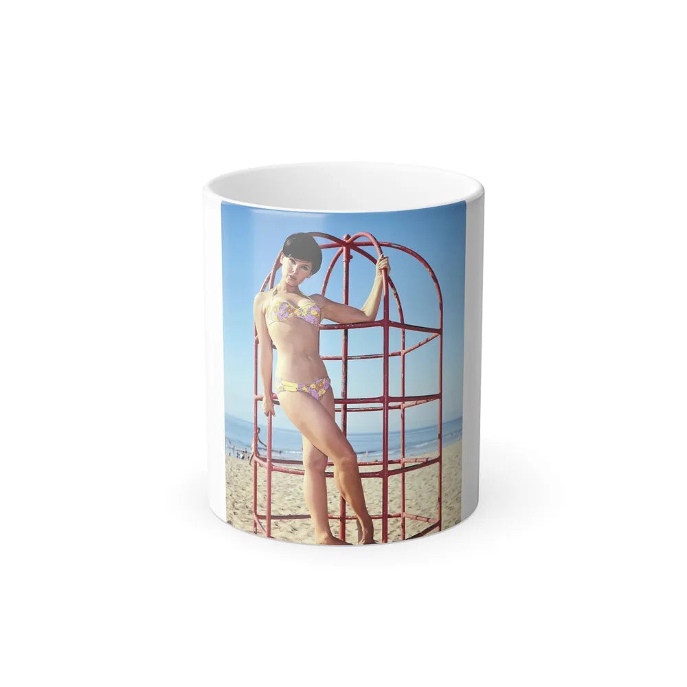 Yvonne Craig #110 (Vintage Female Icons) Color Changing Mug 11oz-11oz-Go Mug Yourself