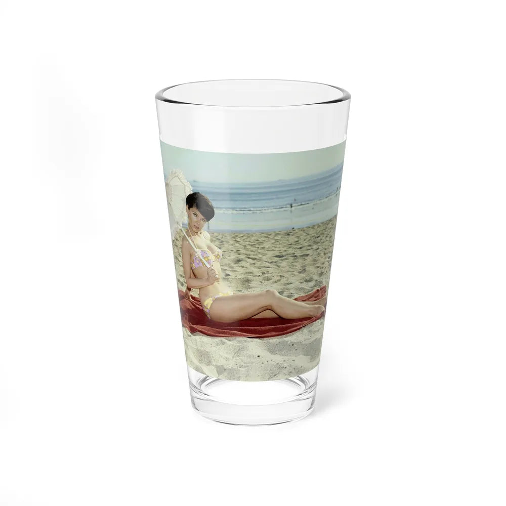 Yvonne Craig #112 (Vintage Female Icon) Pint Glass 16oz 16oz - Go Mug Yourself