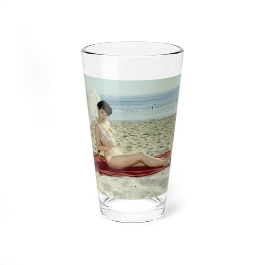 Yvonne Craig #112 (Vintage Female Icon) Pint Glass 16oz 16oz - Go Mug Yourself