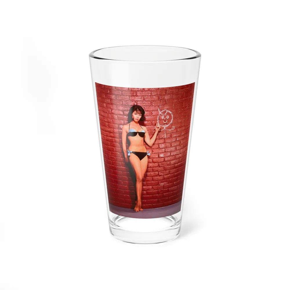 Yvonne Craig #116 (Vintage Female Icon) Pint Glass 16oz 16oz - Go Mug Yourself