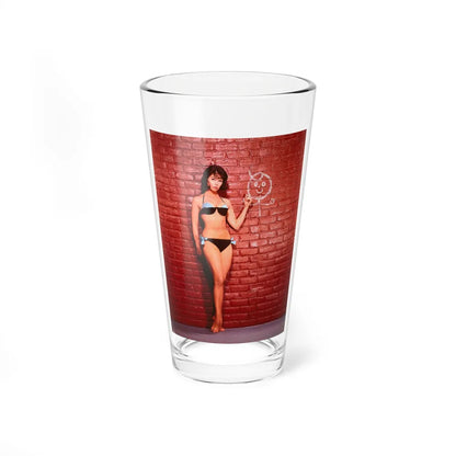 Yvonne Craig #116 (Vintage Female Icon) Pint Glass 16oz 16oz - Go Mug Yourself