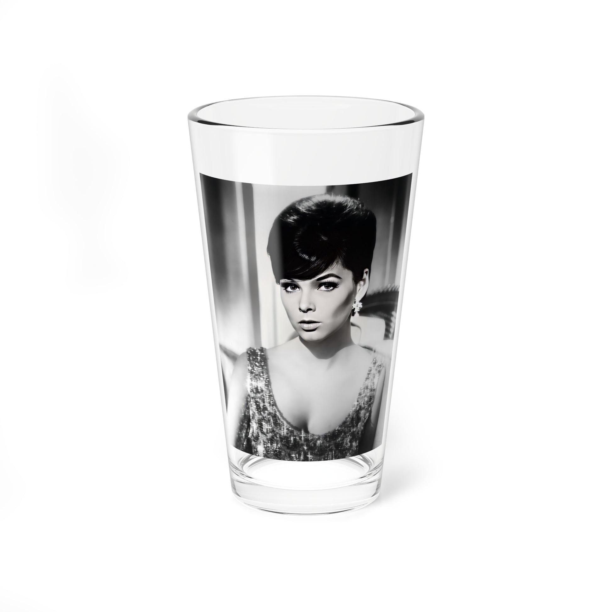 Yvonne Craig #1191 (Vintage Female Icon) Pint Glass 16oz-16oz-Go Mug Yourself