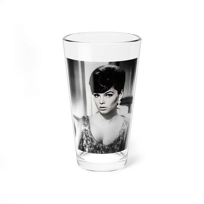 Yvonne Craig #1191 (Vintage Female Icon) Pint Glass 16oz 16oz - Go Mug Yourself