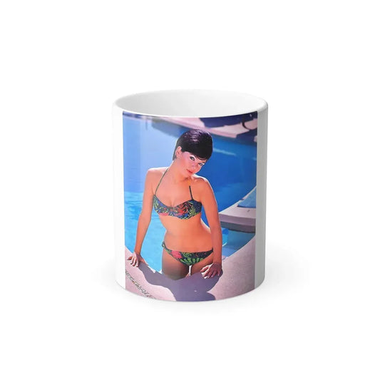 Yvonne Craig #120 (Vintage Female Icon) Color Changing Mug 11oz 11oz - Go Mug Yourself