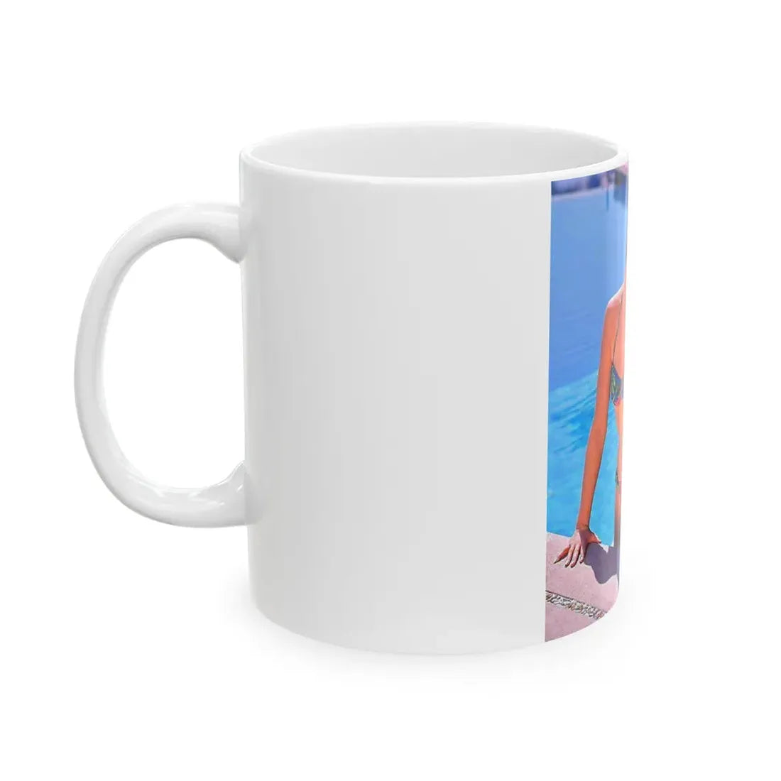 Yvonne Craig #120 (Vintage Female Icon) White Coffee Mug - Go Mug Yourself