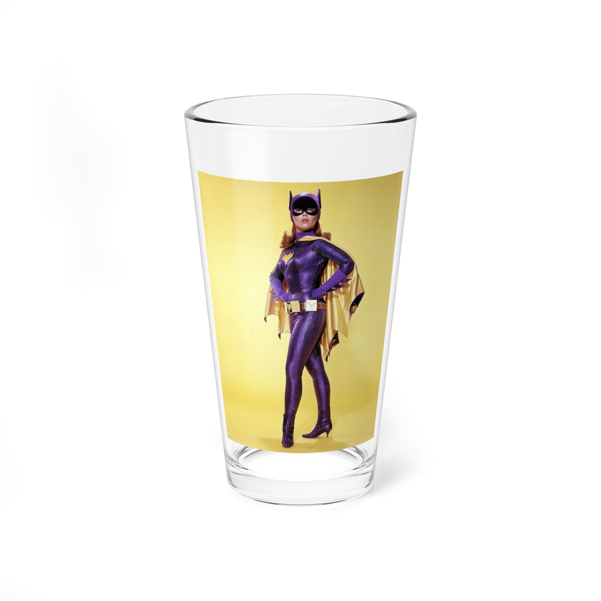 Yvonne Craig #123 - Batgirl Photo (Vintage Female Icon) Pint Glass 16oz-16oz-Go Mug Yourself