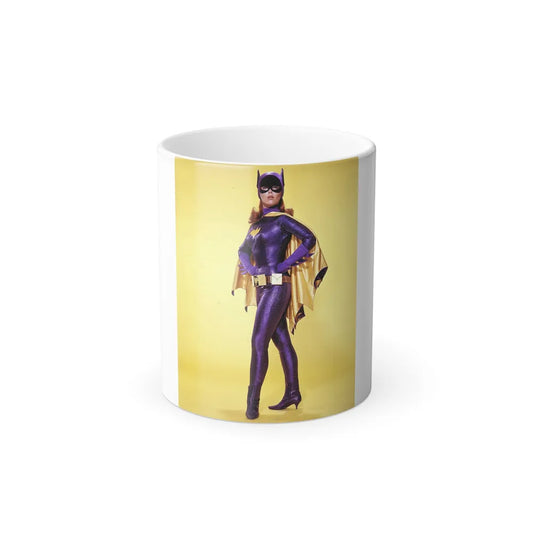 Yvonne Craig #123 - Batgirl Photo (Vintage Female Icons) Color Changing Mug 11oz-11oz-Go Mug Yourself