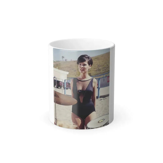 Yvonne Craig #124 (Vintage Female Icon) Color Changing Mug 11oz 11oz - Go Mug Yourself