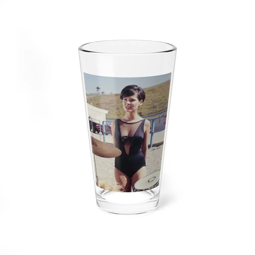 Yvonne Craig #124 (Vintage Female Icon) Pint Glass 16oz 16oz - Go Mug Yourself
