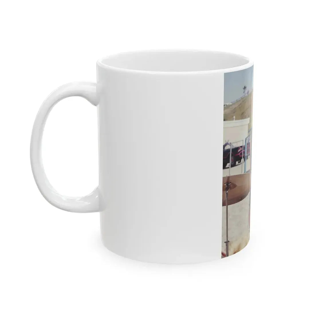 Yvonne Craig #124 (Vintage Female Icon) White Coffee Mug - Go Mug Yourself