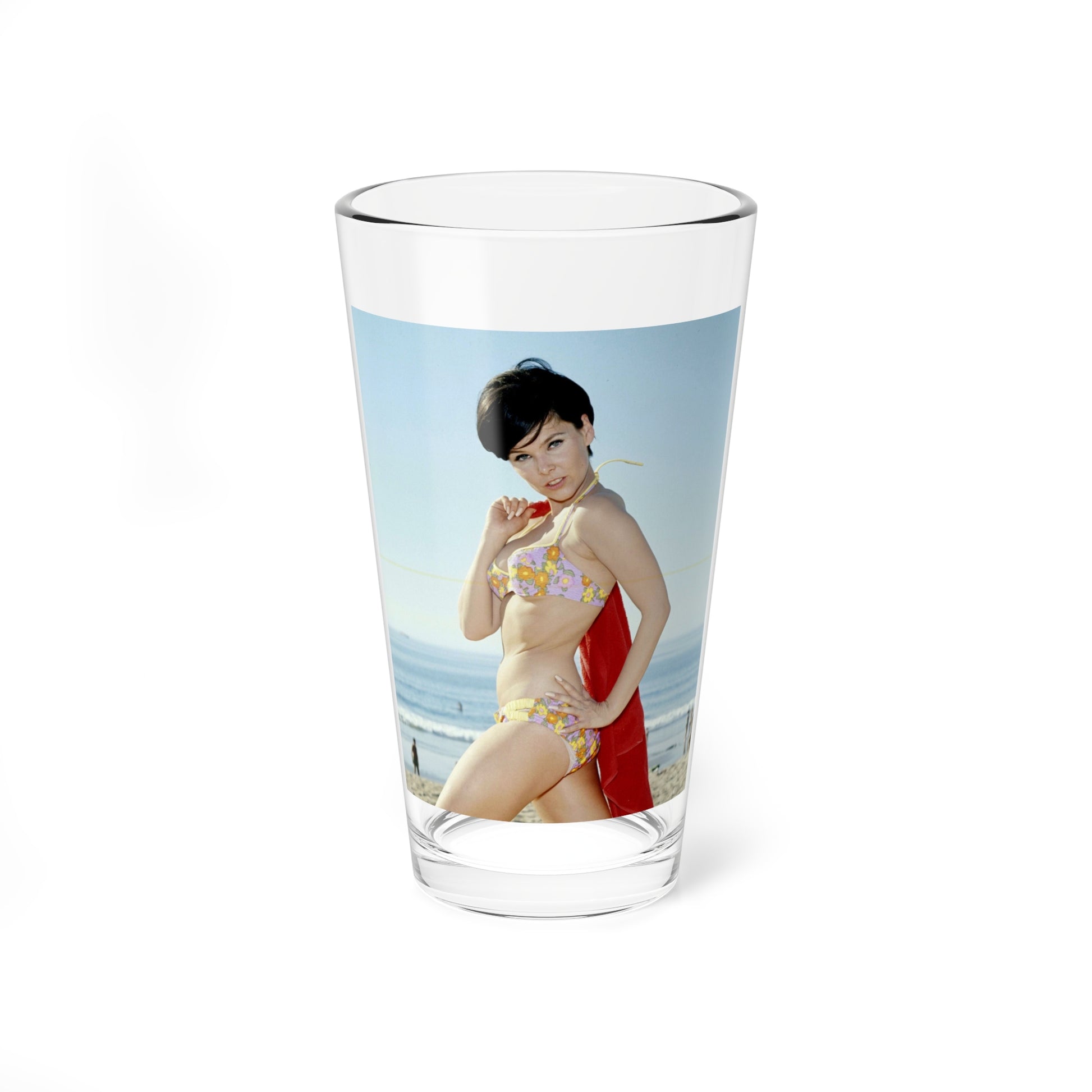 Yvonne Craig #126 (Vintage Female Icon) Pint Glass 16oz-16oz-Go Mug Yourself