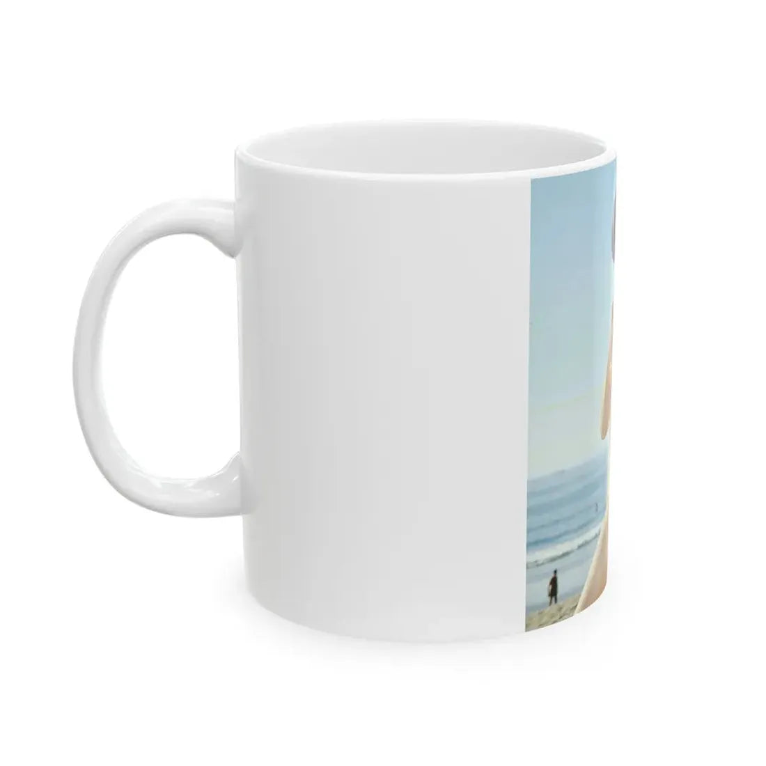 Yvonne Craig #126 (Vintage Female Icon) White Coffee Mug - Go Mug Yourself