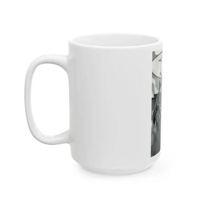 Yvonne Craig #129 (Vintage Female Icon) White Coffee Mug - Go Mug Yourself