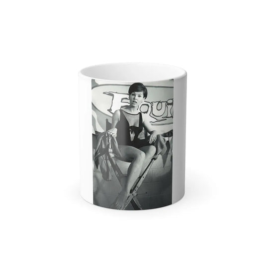 Yvonne Craig #129 (Vintage Female Icons) Color Changing Mug 11oz-11oz-Go Mug Yourself