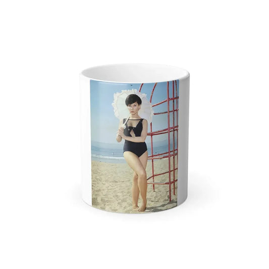 Yvonne Craig #131 (Vintage Female Icon) Color Changing Mug 11oz 11oz - Go Mug Yourself