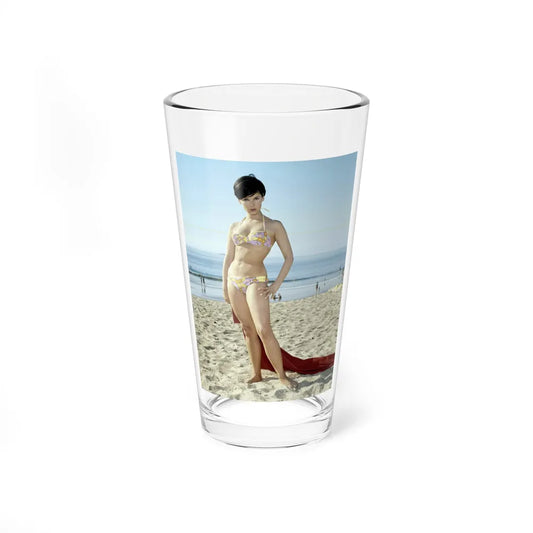 Yvonne Craig #137 (Vintage Female Icon) Pint Glass 16oz 16oz - Go Mug Yourself
