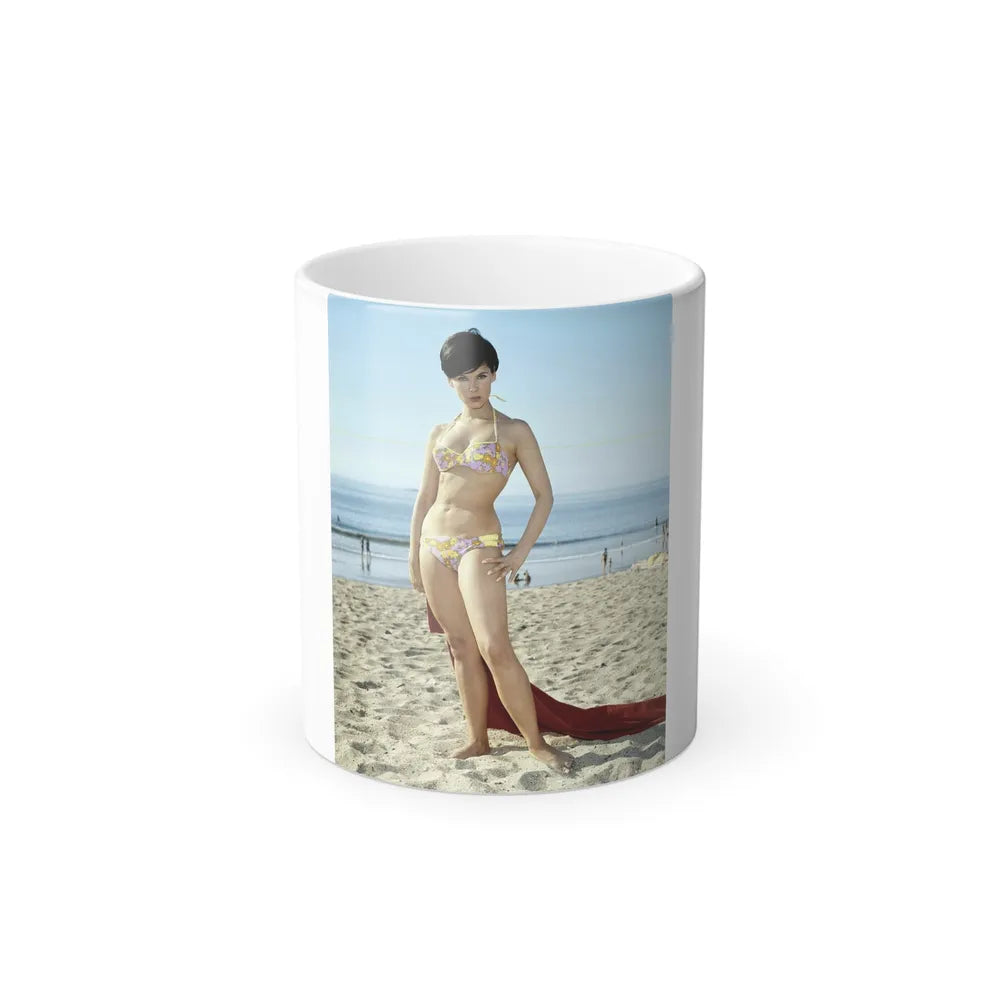 Yvonne Craig #137 (Vintage Female Icons) Color Changing Mug 11oz-11oz-Go Mug Yourself